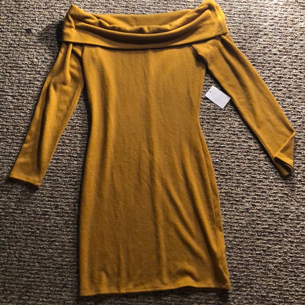 Off the shoulder dress